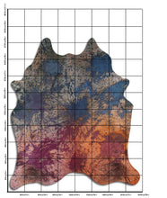 Načíst obrázek do prohlížeče Galerie, Tříbarevná hovězí kůže XXL