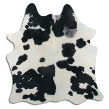 Načíst obrázek do prohlížeče Galerie, Černá a bílá hovězí kůže S