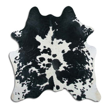 Načíst obrázek do prohlížeče Galerie, Černá a bílá hovězí kůže L