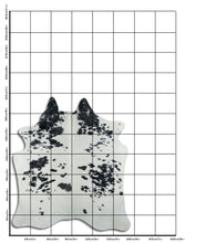 Načíst obrázek do prohlížeče Galerie, Černá a bílá hovězí kůže L