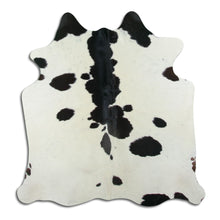 Načíst obrázek do prohlížeče Galerie, Černá a bílá hovězí kůže M