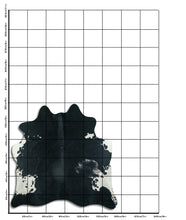 Načíst obrázek do prohlížeče Galerie, Černá a bílá hovězí kůže M