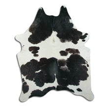Načíst obrázek do prohlížeče Galerie, Černá a bílá hovězí kůže XL