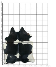 Načíst obrázek do prohlížeče Galerie, Černá a bílá hovězí kůže L