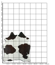 Načíst obrázek do prohlížeče Galerie, Černá a bílá hovězí kůže M