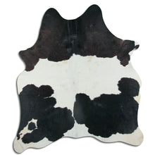 Načíst obrázek do prohlížeče Galerie, Černá a bílá hovězí kůže M