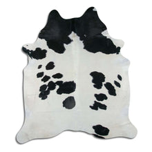 Načíst obrázek do prohlížeče Galerie, Černá a bílá hovězí kůže XL