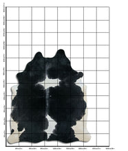 Načíst obrázek do prohlížeče Galerie, Černá a bílá hovězí kůže XXL