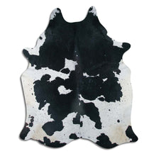 Načíst obrázek do prohlížeče Galerie, Černá a bílá hovězí kůže XL
