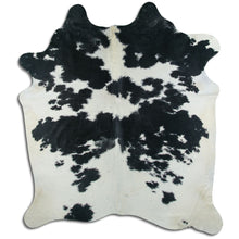 Načíst obrázek do prohlížeče Galerie, Černá a bílá hovězí kůže XL