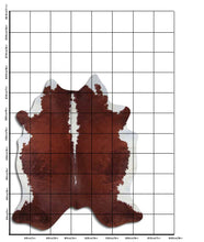 Įkelti vaizdą į galerijos rodinį, Rudas karvės kailis XXL