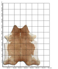 Įkelti vaizdą į galerijos rodinį, Rudas karvės kailis XL