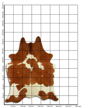 Načíst obrázek do prohlížeče Galerie, Hnědá hovězí kůže XL