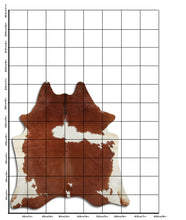 Įkelti vaizdą į galerijos rodinį, Rudas karvės kailis XL