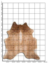 Įkelti vaizdą į galerijos rodinį, Rudas karvės kailis XL