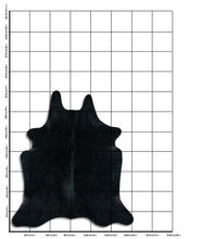 Įkelti vaizdą į galerijos rodinį, Juodas karvės kailis XL