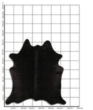 Įkelti vaizdą į galerijos rodinį, Juodas karvės kailis XL