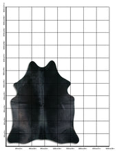 Načíst obrázek do prohlížeče Galerie, Černá hovězí kůže L