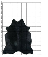Įkelti vaizdą į galerijos rodinį, Juodas karvės kailis XL