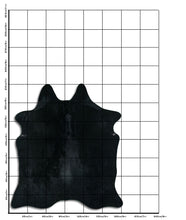 Įkelti vaizdą į galerijos rodinį, Juodas karvės kailis XL