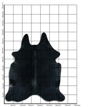 Načíst obrázek do prohlížeče Galerie, Černá hovězí kůže XXL