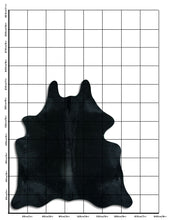 Įkelti vaizdą į galerijos rodinį, Juodas karvės kailis XL