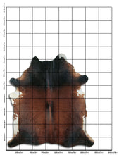 Načíst obrázek do prohlížeče Galerie, Hnědá hovězí kůže XL