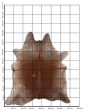 Načíst obrázek do prohlížeče Galerie, Hnědá hovězí kůže XXL