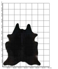 Načíst obrázek do prohlížeče Galerie, Černá hovězí kůže XL