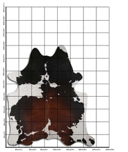 Načíst obrázek do prohlížeče Galerie, Tříbarevná hovězí kůže XXL