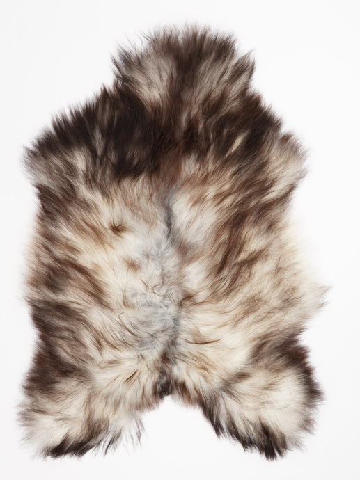 Pilkas islandiškas avikailis XXL