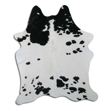 Načíst obrázek do prohlížeče Galerie, Černá a bílá hovězí kůže M
