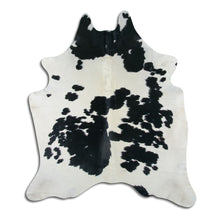 Načíst obrázek do prohlížeče Galerie, Černá a bílá hovězí kůže L

