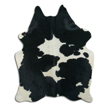 Načíst obrázek do prohlížeče Galerie, Černá a bílá hovězí kůže L

