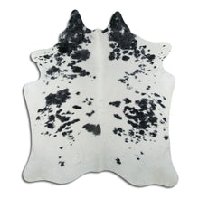 Načíst obrázek do prohlížeče Galerie, Černá a bílá hovězí kůže L
