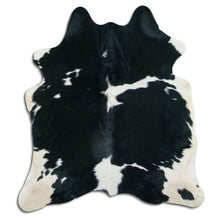 Načíst obrázek do prohlížeče Galerie, Černá a bílá hovězí kůže L
