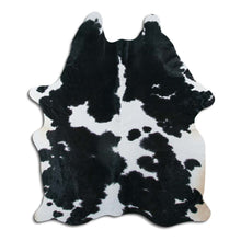 Načíst obrázek do prohlížeče Galerie, Černá a bílá hovězí kůže M
