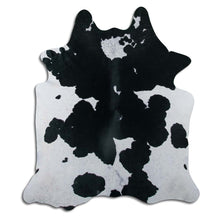 Načíst obrázek do prohlížeče Galerie, Černá a bílá hovězí kůže L
