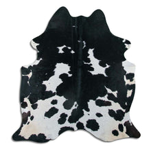 Načíst obrázek do prohlížeče Galerie, Černá a bílá hovězí kůže M

