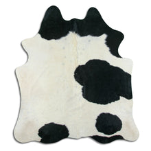 Načíst obrázek do prohlížeče Galerie, Černá a bílá hovězí kůže M
