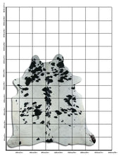 Načíst obrázek do prohlížeče Galerie, Černá a bílá hovězí kůže XL
