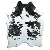 Black and white cowhide rug XXL