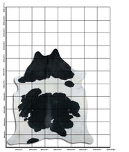 Načíst obrázek do prohlížeče Galerie, Černá a bílá hovězí kůže XXL
