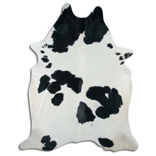 Načíst obrázek do prohlížeče Galerie, Černá a bílá hovězí kůže XXL
