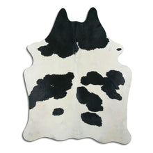Načíst obrázek do prohlížeče Galerie, Černá a bílá hovězí kůže XL
