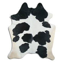 Načíst obrázek do prohlížeče Galerie, Černá a bílá hovězí kůže XL
