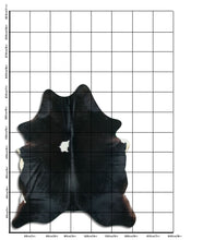 Načíst obrázek do prohlížeče Galerie, Černá a bílá hovězí kůže XL
