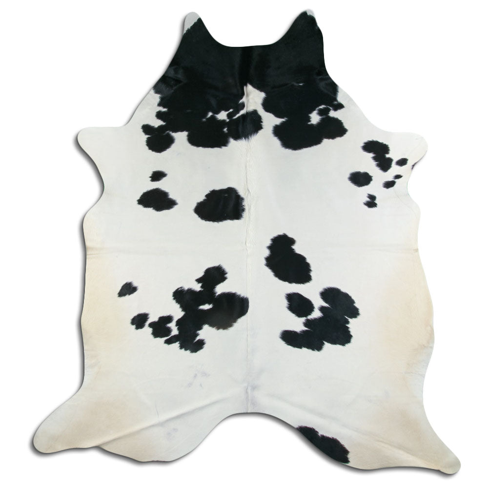 Baltas/Juodas karvės kailis XXL