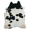 Black and white cowhide rug XXL