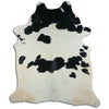 Black and white cowhide rug XXL